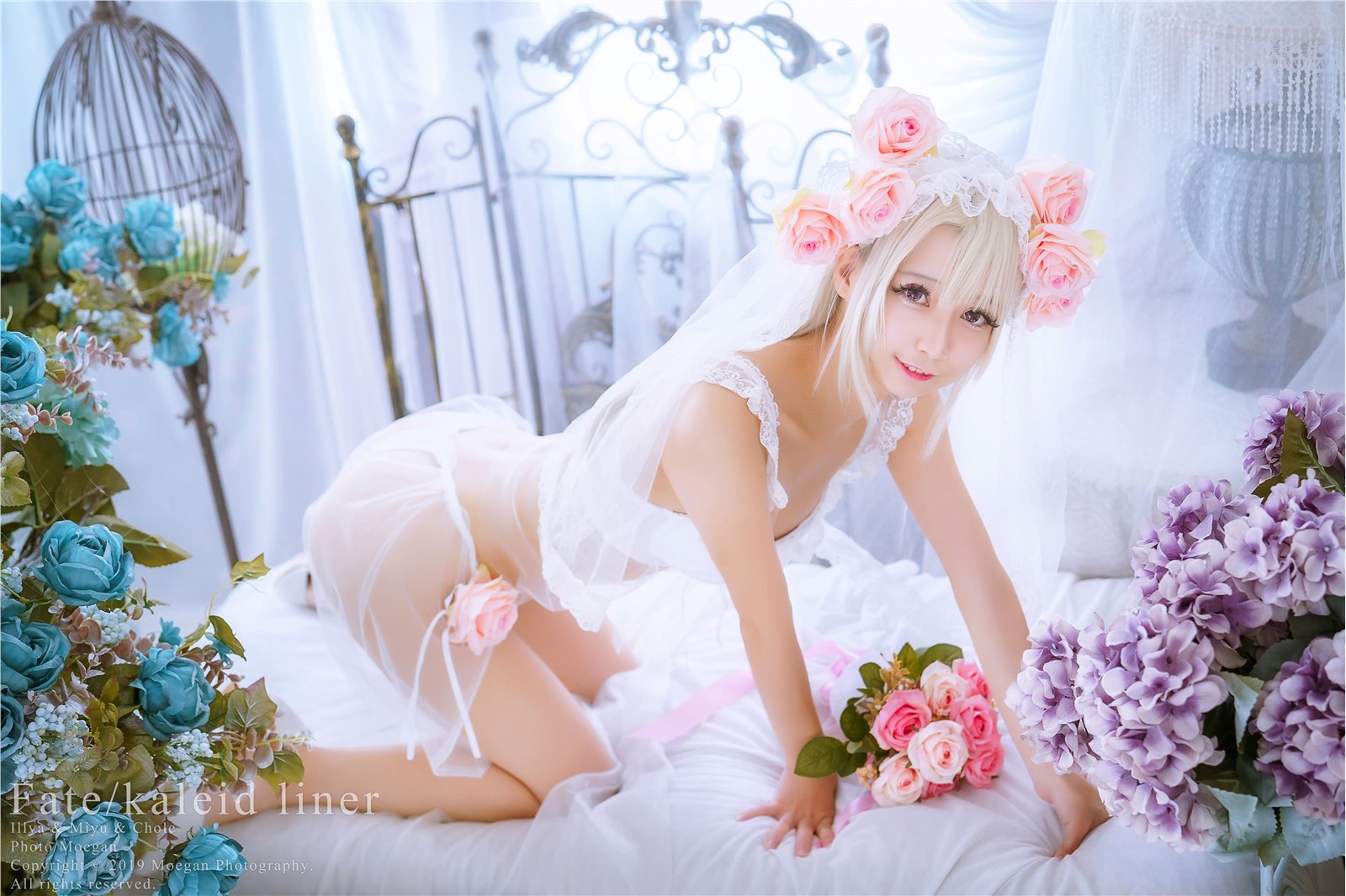 冲田凛花Rinka、铃铃Yakira、鬼姬Oni Hime Wedding Bikini ver. (Fate kaleid liner prisma☆伊莉雅)(18)